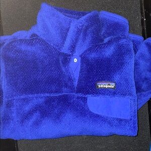 Patagonia Royal Blue Fleece Jacket